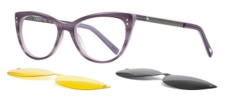 CARETTA CRTTA 7702-C.05 Clipon, Optik Genç Kadın Çekik Çerçeveli Asetat - CARETTA (1)