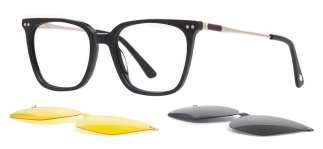 CARETTA CRTTA 7703-C.01 Clipon, Optik Genç Kadın Köşeli Çerçeveli Asetat - CARETTA (1)