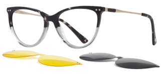 CARETTA CRTTA 7704-C.03 Clipon, Optik Genç Kadın Çekik Çerçeveli Asetat - CARETTA (1)