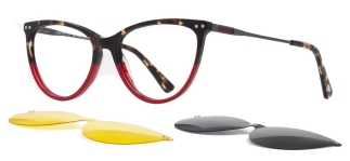 CARETTA CRTTA 7704-C.05 Clipon, Optik Genç Kadın Çekik Çerçeveli Asetat - CARETTA (1)