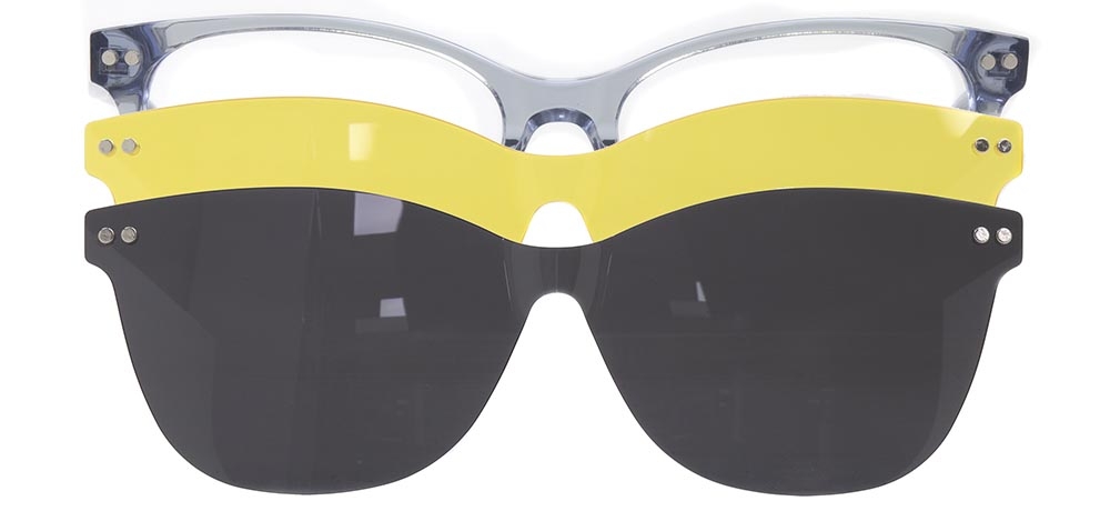 CARETTA CRTTA 7710-C.03 Clipon, Optik Genç Kadın Oval Çerçeveli Asetat - 1