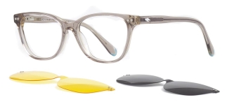 CARETTA CRTTA 7710-C.05 Clipon,Optik Genç Kadın Köşeli Çerçeveli Asetat - CARETTA (1)