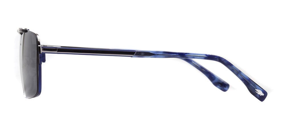 CARETTA CRTTA 7722-C.02 Clipon, Optik Genç Erkek Köşeli Çerçeveli Metal - 3