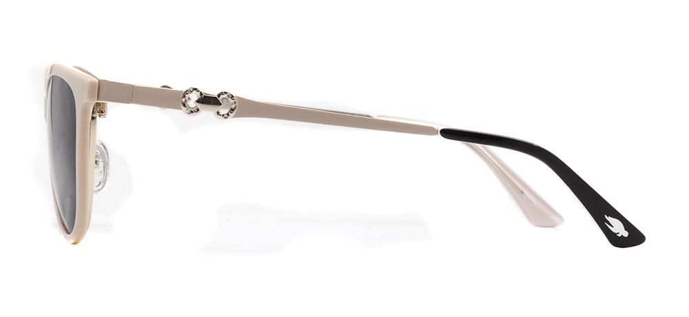 CARETTA CRTTA 7724-C.02 Clipon, Optik Genç Kadın Çekik Çerçeveli Metal - 3