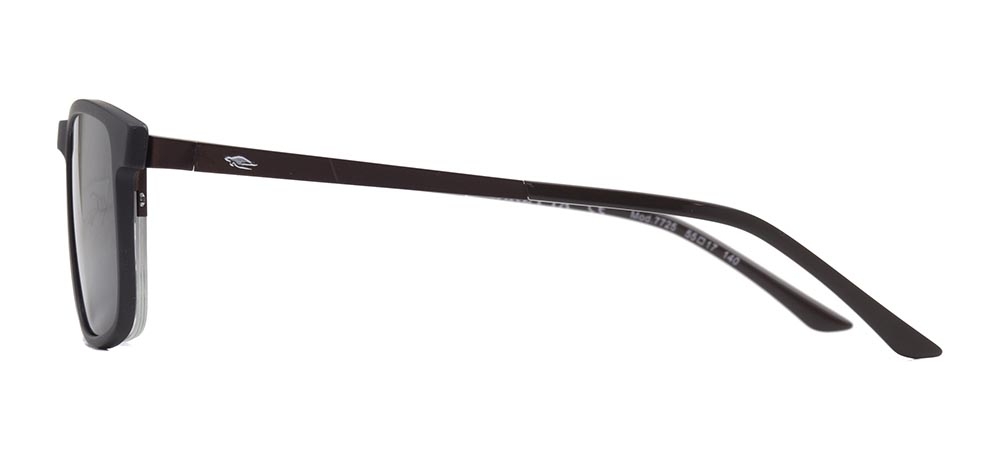 CARETTA CRTTA 7725-C.05 Clipon, Optik Genç Erkek Köşeli Yarım Çerçeveli Metal - 3
