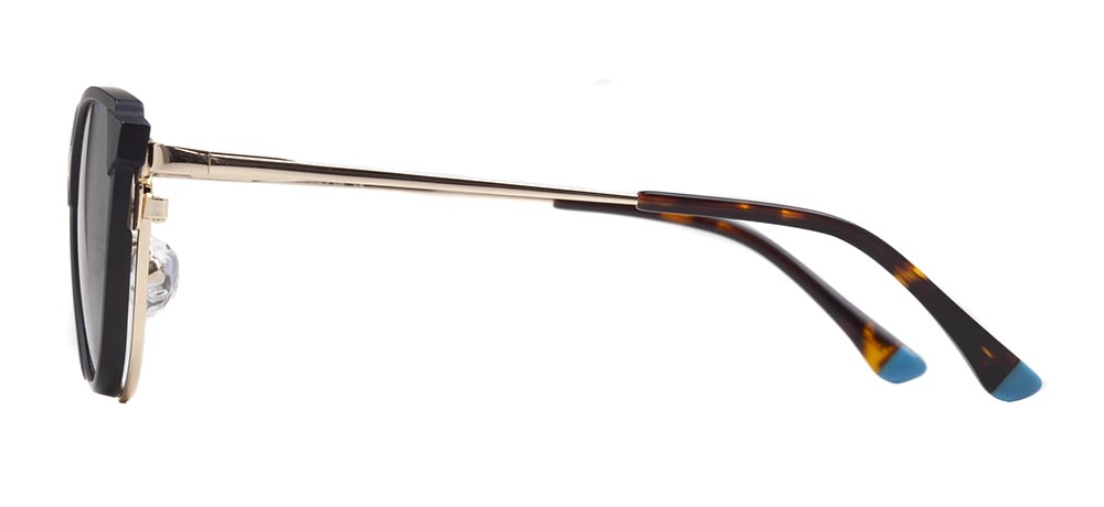 CARETTA CRTTA 7730-C.04 Clipon, Optik Genç Kadın Oval Çerçeveli Metal - 3
