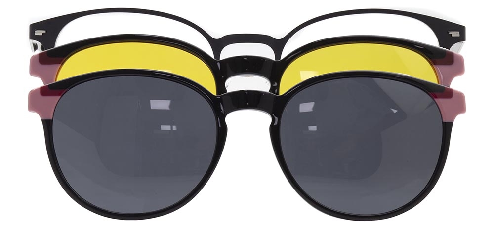 CARETTA CRTTA 7735-C.02 Clipon, Optik Genç Kadın Oval Çerçeveli Metal - 1