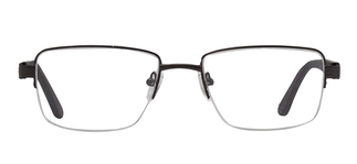 CARETTA CRTTA 7840-C.M119 Optik Genç,Yetişkin Erkek Köşeli Yarım Çerçeveli Metal 