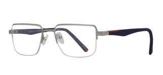 CARETTA CRTTA 7842-C.M01 Optik Genç,Yetişkin Erkek Köşeli Yarım Çerçeveli Metal - CARETTA (1)