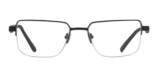 CARETTA CRTTA 7842-C.M06 Optik Genç,Yetişkin Erkek Köşeli Yarım Çerçeveli Metal 