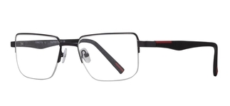 CARETTA CRTTA 7842-C.M06 Optik Genç,Yetişkin Erkek Köşeli Yarım Çerçeveli Metal - CARETTA (1)