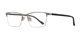 CARETTA CRTTA 7852-C.M01 Optik Genç,Yetişkin Erkek Köşeli Yarım Çerçeveli Metal - CARETTA (1)