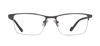 CARETTA CRTTA 7852-C.M02 Optik Genç,Yetişkin Erkek Köşeli Yarım Çerçeveli Metal 