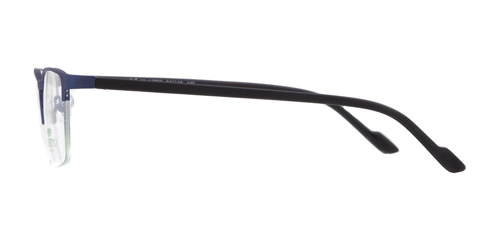 CARETTA CRTTA 7852-C.M118 Optik Genç,Yetişkin Erkek Köşeli Yarım Çerçeveli Metal - 3
