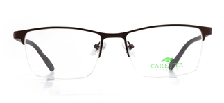 CARETTA CRTTA 7852-C.M119 Optik Genç,Yetişkin Erkek Köşeli Yarım Çerçeveli Metal 