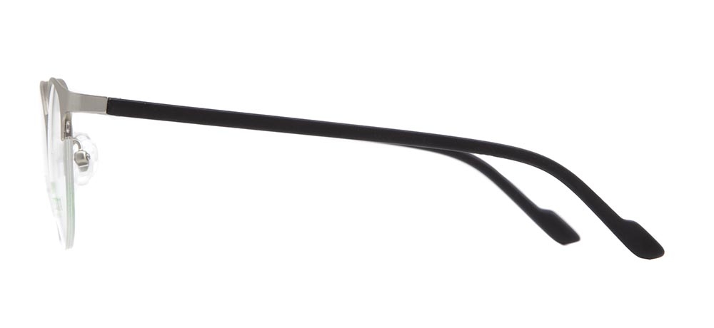 CARETTA CRTTA 7875-C.M01 Optik Genç Erkek,Kadın,Unisex Oval Yarım Çerçeveli Metal - 3