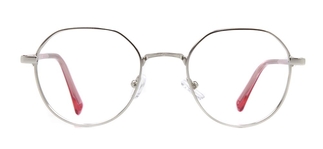 CARETTA CRTTA 7884-C.01 Optik Genç Kadın Geometrik Çerçeveli Metal 