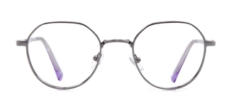 CARETTA CRTTA 7884-C.02 Optik Genç Kadın Geometrik Çerçeveli Metal 