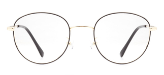 CARETTA CRTTA MTL 7512-C.03 Optik Genç Erkek,Kadın,Unisex Oval Çerçeveli Metal 