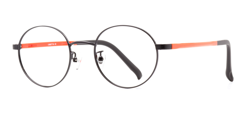 CARETTA CRTTA MTL 7525-C.01 Optik Çocuk Erkek,Kadın,Unisex Oval Çerçeveli Metal - 2