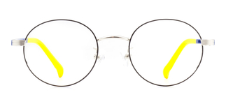 CARETTA CRTTA MTL 7525-C.04 Optik Çocuk Erkek,Kadın,Unisex Oval Çerçeveli Metal 