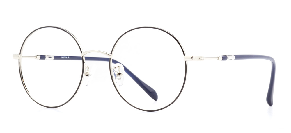 CARETTA CRTTA MTL 7527-C.02 Optik Genç Erkek,Kadın,Unisex Yuvarlak Çerçeveli Metal - 2