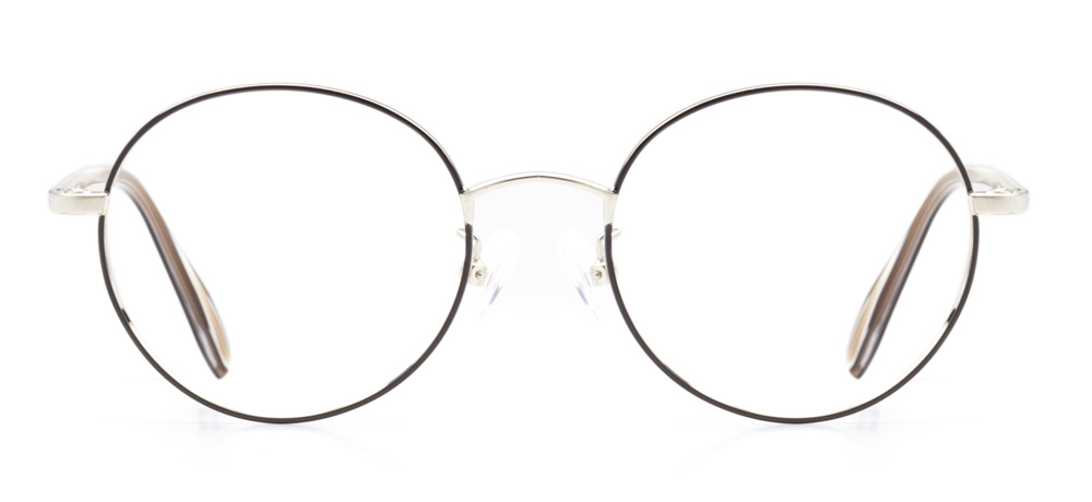 CARETTA CRTTA MTL 7531-C.01 Optik Genç Erkek,Kadın,Unisex Yuvarlak Çerçeveli Metal - 1