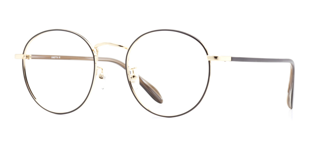 CARETTA CRTTA MTL 7532-C.02 Optik Genç Erkek,Kadın,Unisex Oval Çerçeveli Metal - 2