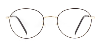 CARETTA CRTTA MTL 7534-C.02 Optik Genç Erkek,Kadın,Unisex Oval Çerçeveli Metal 