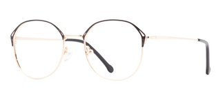 CARETTA CRTTA MTL 7535-C.01 Optik Genç Kadın Oval Çerçeveli Metal - CARETTA (1)