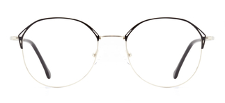 CARETTA CRTTA MTL 7535-C.03 Optik Genç Kadın Oval Çerçeveli Metal 