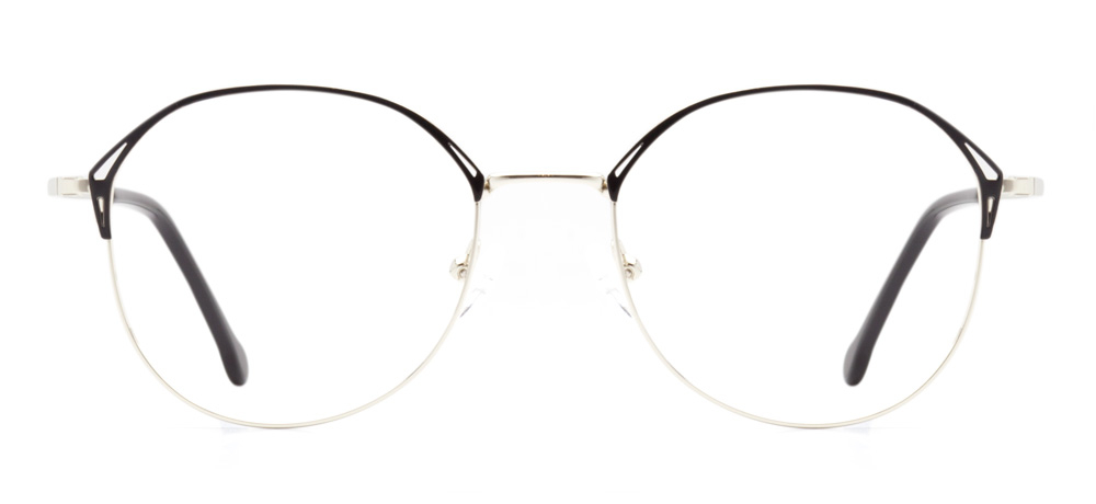 CARETTA CRTTA MTL 7535-C.03 Optik Genç Kadın Oval Çerçeveli Metal - 1