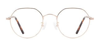CARETTA CRTTA MTL 7538-C.01 Optik Genç,Yetişkin Erkek,Kadın,Unisex Köseli Çerçeveli Metal 
