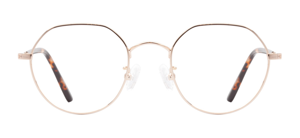 CARETTA CRTTA MTL 7538-C.01 Optik Genç,Yetişkin Erkek,Kadın,Unisex Köseli Çerçeveli Metal - 1