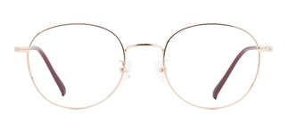 CARETTA CRTTA MTL 7539-C.01 Optik Genç Erkek,Kadın,Unisex Oval Çerçeveli Metal 