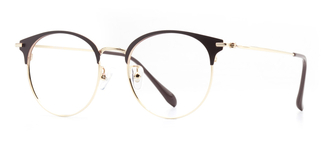 CARETTA CRTTA MTL 7542-C.02 Optik Genç Erkek,Kadın,Unisex Oval Çerçeveli Metal - CARETTA (1)