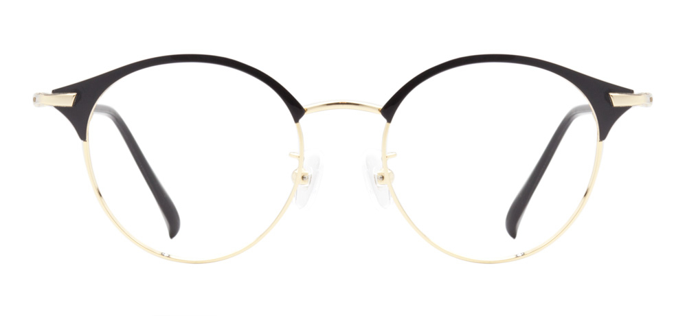 CARETTA CRTTA MTL 7543-C.01 Optik Genç Erkek,Kadın,Unisex Oval Çerçeveli Metal - 1