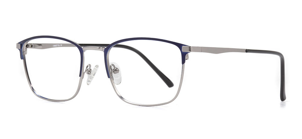 CARETTA CRTTA MTL 7544-C.01 Optik Genç Erkek,Kadın,Unisex Köşeli Çerçeveli Metal - 2