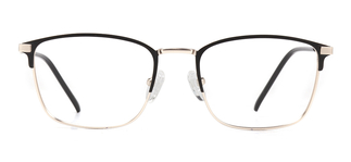 CARETTA CRTTA MTL 7544-C.02 Optik Genç Erkek,Kadın,Unisex Köşeli Çerçeveli Metal 