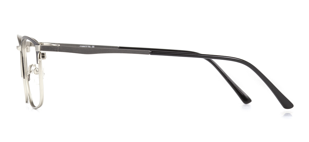 CARETTA CRTTA MTL 7544-C.03 Optik Genç Erkek,Kadın,Unisex Köseli Çerçeveli Metal - 3
