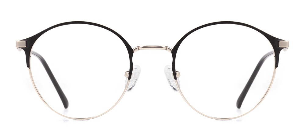 CARETTA CRTTA MTL 7546-C.02 Optik Genç Erkek,Kadın,Unisex Yuvarlak Çerçeveli Metal - 1