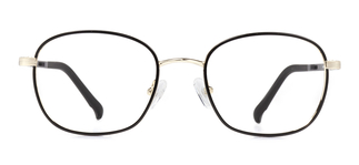 CARETTA CRTTA MTL 7548-C.01 Optik Genç,Yetişkin Kadın Köşeli Çerçeveli Metal 