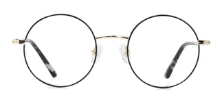 CARETTA CRTTA MTL 7549-C.01 Optik Genç Kadın Yuvarlak Çerçeveli Metal 