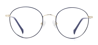 CARETTA CRTTA MTL 7550-C.02 Optik Genç Erkek,Kadın,Unisex Oval Çerçeveli Metal 