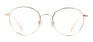 CARETTA CRTTA MTL 7550-C.03 Optik Genç Kadın Oval Çerçeveli Metal 