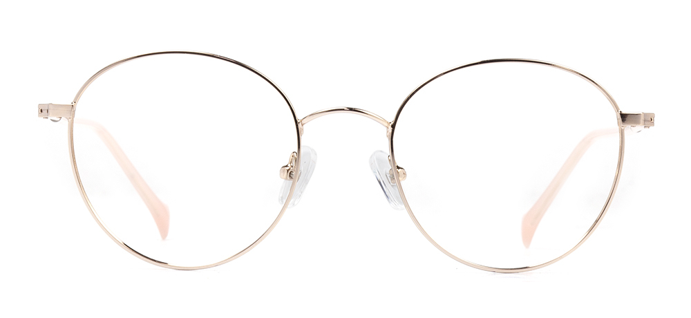 CARETTA CRTTA MTL 7550-C.03 Optik Genç Kadın Oval Çerçeveli Metal - 1