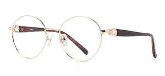 CARETTA CRTTA MTL 7551-C.03 Optik Genç,Yetişkin Kadın Oval Çerçeveli Metal - CARETTA (1)