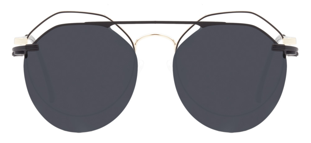CARETTA CRTTA MTL 7556-C.01 Optik,Güneş Genç Erkek,Kadın,Unisex Köşeli Çerçeveli Metal - 1
