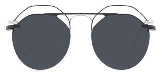 CARETTA CRTTA MTL 7556-C.02 Optik,Güneş Genç Erkek,Kadın,Unisex Köşeli Çerçeveli Metal 
