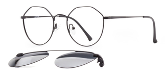 CARETTA CRTTA MTL 7556-C.04 Optik,Güneş Genç Erkek,Kadın,Unisex Köşeli Çerçeveli Metal - CARETTA (1)